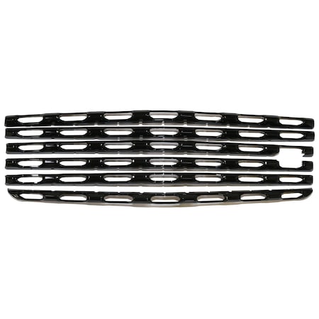 Coast2Coast Overlay, 6 Piece, Gloss Black, ABS Plastic, With Logo Cutout IWCGI167BLK